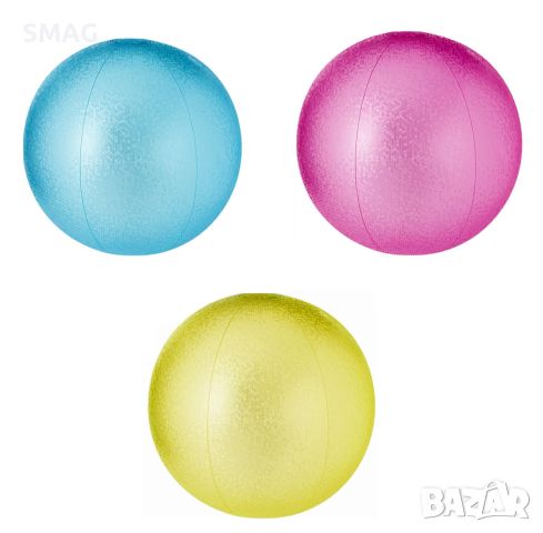 Надуваема морска топка цветна мозайка Ø50cm, снимка 1 - Надуваеми играчки - 46171185