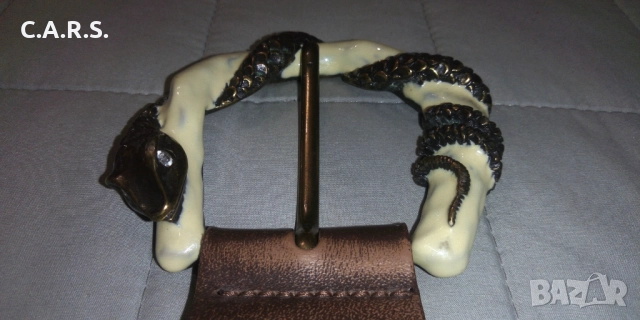 Кожен колан Rino Leather - Made in Italy, снимка 5 - Колани - 52583477