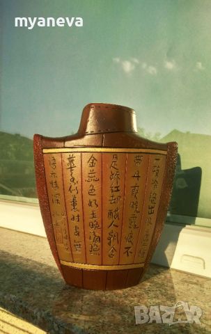 Японски вази от Киото , ръчно изработени ., снимка 11 - Декорация за дома - 46247569