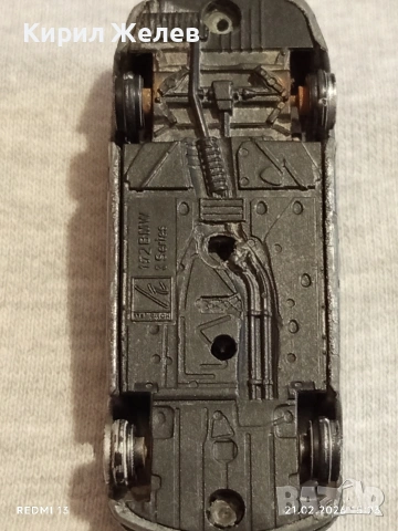 Метална количка с липси без гуми за КОЛЕКЦИЯ ДЕКОРАЦИЯ 47397, снимка 7 - Колекции - 53572966