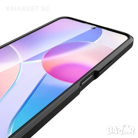 Huawei Honor X30i / Play6T Pro / X8 Удароустойчив Litchi Skin Калъф и Протектор, снимка 6 - Калъфи, кейсове - 48979006