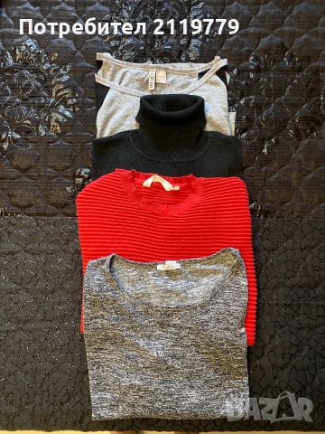 Дамски блузи сет от 4 бр. за 10 лв, снимка 1 - Блузи с дълъг ръкав и пуловери - 46068491