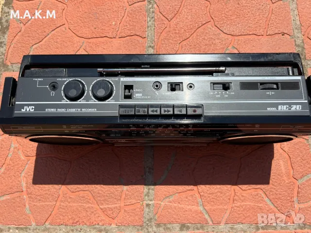 Радиокасетофон JVC RC-20E, снимка 2 - Радиокасетофони, транзистори - 47000675