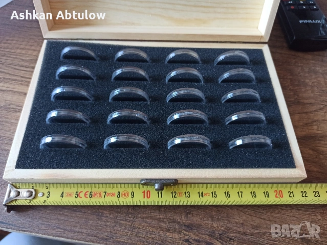 Кутия за монети , снимка 5 - Нумизматика и бонистика - 53176626