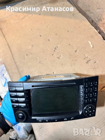 A2118204197. Мултимедия радио навигация за Мерцедес Е-класа W211.седан комби. 2007г, снимка 5 - Части - 52405313