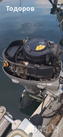 Извънбордов двигател Honda BF8 със стартер, щамбайн и документи., снимка 5 - Воден транспорт - 51870766