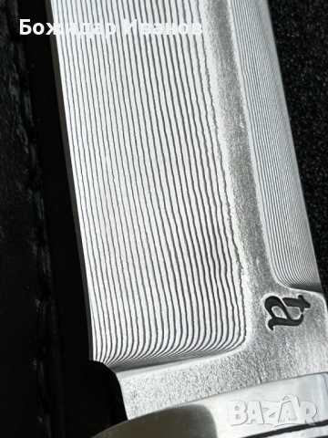 Продавам ловен нож на български майстор , снимка 3 - Ножове - 52179718