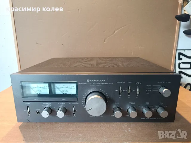 усилвател "KENWOOD KA-8011", снимка 4 - Ресийвъри, усилватели, смесителни пултове - 49071213