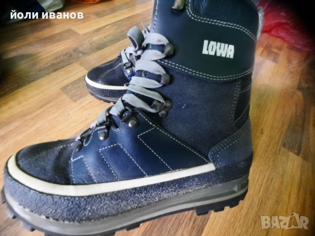 LOWA-туристическа зимна обувка,кожени,нови 42 номер, снимка 2 - Мъжки боти - 46115518