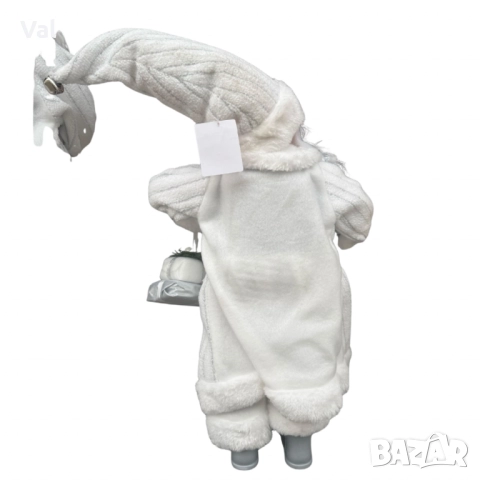 Декоративен Дядо Коледа в сиво – уют, топлина и празничен дух у дома (50 / 70 / 90 см), снимка 4 - Други - 52503176