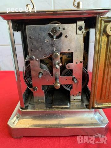 Немски настолен часовник с латерна JUNGHANS Юнгханс, снимка 10 - Други ценни предмети - 53804537