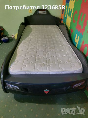 Детско легло-кола Coupe с матрак Cilek, снимка 3 - Спални и легла - 46389225