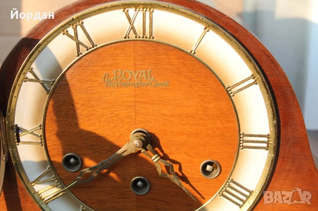 Настолен Немски часовник ''Royal Westminster'' , снимка 11 - Антикварни и старинни предмети - 52335513