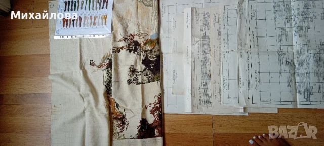 Гоблен за довършване "Момичето на скалата", снимка 2 - Гоблени - 51243897