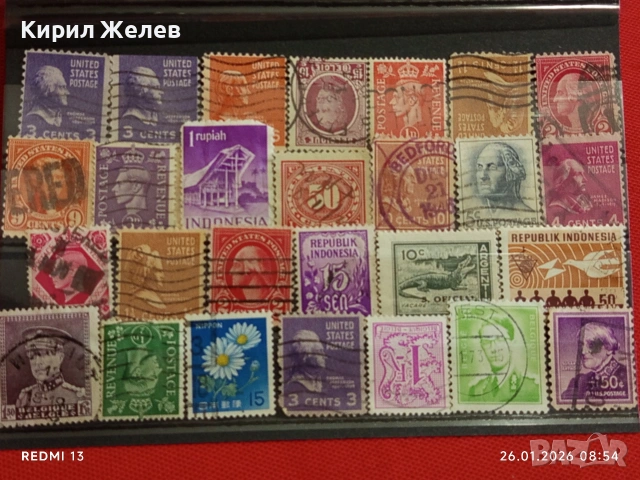 Стари пощенски марки от цял свят смесени СВЕТОВНИ ЛИДЕРИ за КОЛЕКЦИЯ ДЕКОРАЦИЯ 51580, снимка 10 - Филателия - 53227285