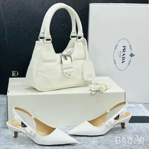 дамски обувки на ток и чанта prada milano michael kors , снимка 11 - Чанти - 46965829