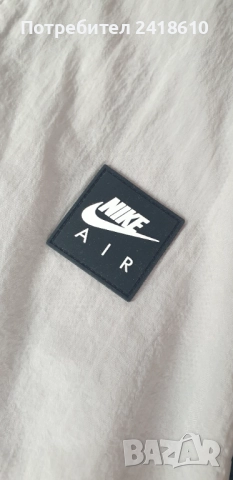Nike Air Woven Grey Full Zip Jacket Mens Oversize Size S /  M  НОВО! ОРИГИНАЛ! Мъжка яке!, снимка 9 - Спортни дрехи, екипи - 52547725