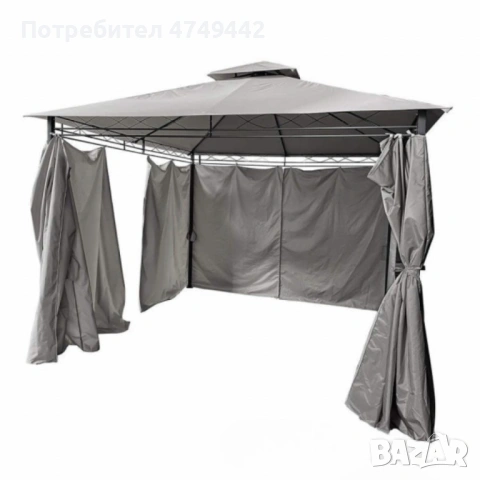 Шатра MUHLER  – Просторна, стабилна и стилна защита за вашето открито пространство