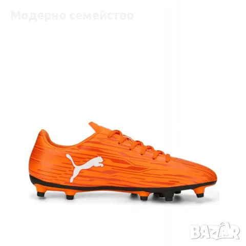 Мъжки футболни обувки PUMA Rapido III Firm Ground/Artificial Grass Football Shoes Orange, снимка 1 - Спортни обувки - 46942779