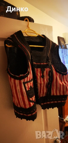 Старинен мъжки елек за народна носия от Тракия. 