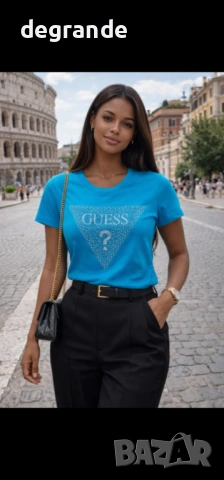 🍬🍬🍬Дамски Тениски #Guess, снимка 7 - Тениски - 54164975