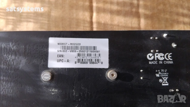  Видео карта NVidia GeForce MSI N630GT HDMI 2048MB GDDR3 128bit PCI-E, снимка 9 - Видеокарти - 54018368