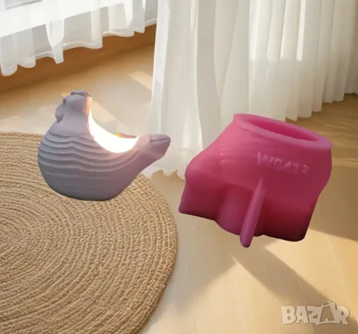 Молд кашпа кокошка , снимка 7 - Форми - 49694650