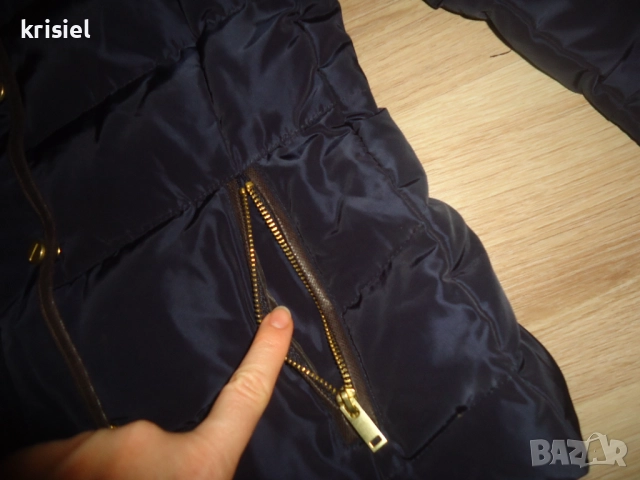 ПУХЕНКА НА H&M--МНОГО ТОПЛО ЯКЕ--38 размер, снимка 4 - Якета - 52634843