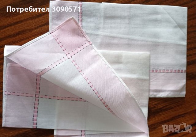 Дамски носни кърпички от плат, снимка 12 - Други - 45249445