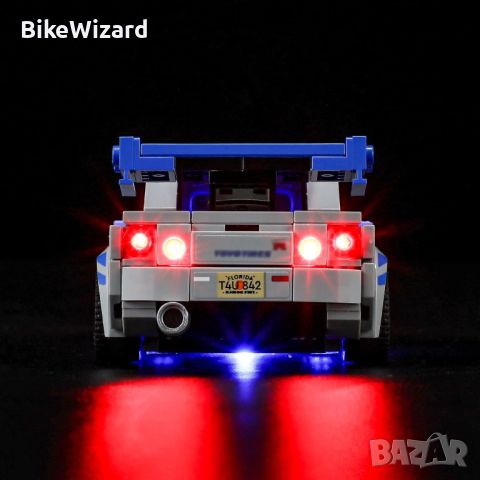 BRIKSMAX Led  комплект осветление за LEGO-76917 2 Fast 2 Furious Nissan Skyline GT-R (R34) НОВО, снимка 5 - Колекции - 46541041