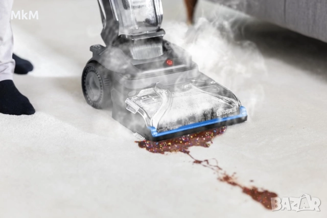 BISSELL Revolution HydroSteam дълбоко почистване на килими , мокети , петна , снимка 8 - Прахосмукачки - 52968326