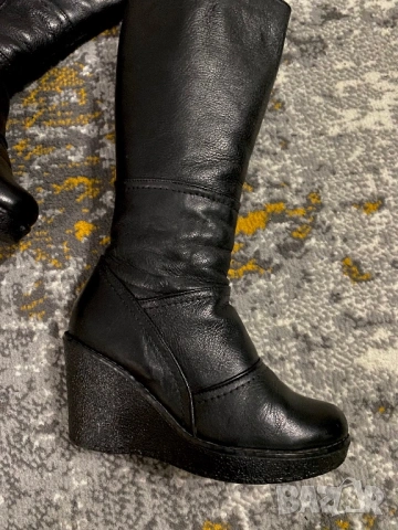 Ботуши естествена кожа 37 номер, снимка 2 - Дамски ботуши - 27331685