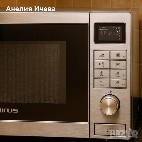 Микровълнова фурна за вграждане Taurus Elbrus цифрова 9 режима , снимка 3 - Микровълнови - 51485999