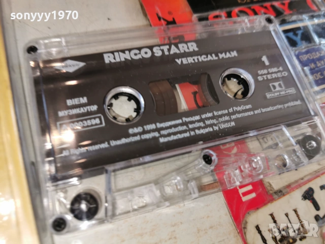 RINGO STARR-ORIGINAL TAPE 0403261615H1E5R, снимка 5 - Аудио касети - 53709143
