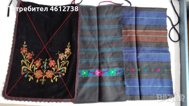 Автентични престилки от народни носии