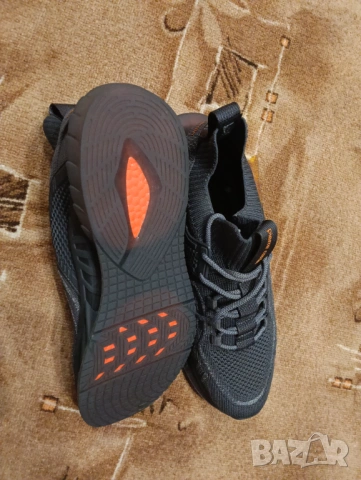 Чисто нови летни Мъжки маратонки Pierre Cardin PCI 10046 – Сиви, тектстилни, леки и удобни, снимка 4 - Маратонки - 53622893