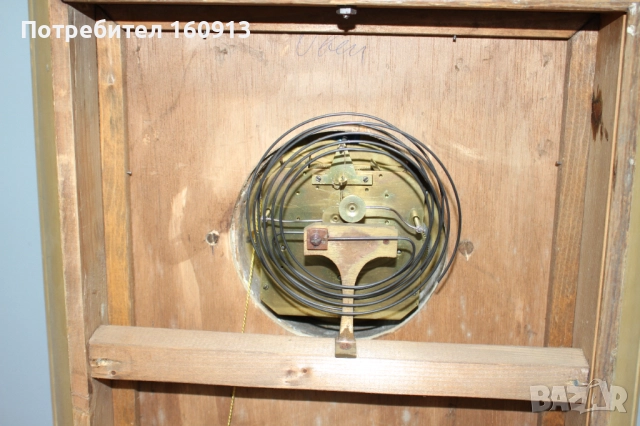 Оригинален античен австрийски стенен часовник с позлатена рамка., снимка 17 - Антикварни и старинни предмети - 51455435