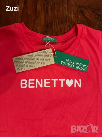 Benetton нова страхотна блуза, снимка 2 - Тениски - 46708897