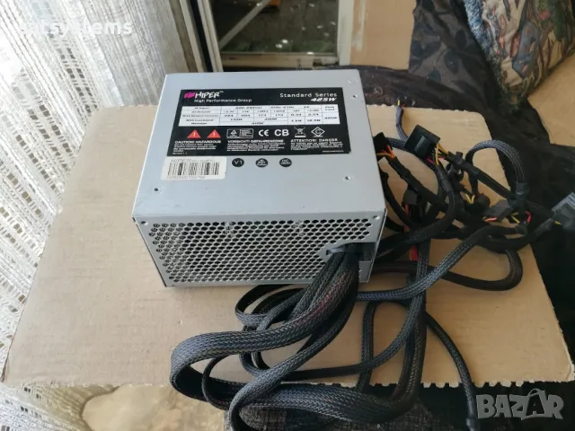 Компютърно захранване 425W HIPER HPU-4S425-PU 120mm FAN, снимка 2 - Захранвания и кутии - 47969609