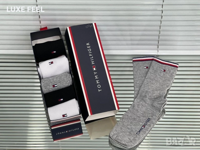 Мъжки Чорапи 6бр Кутия ⚜️ Louis Vuitton Boss Moschino , снимка 7 - Мъжки чорапи - 52969704