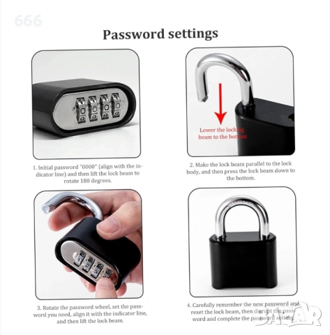 Катинар с код, снимка 5 - Други стоки за дома - 53539530