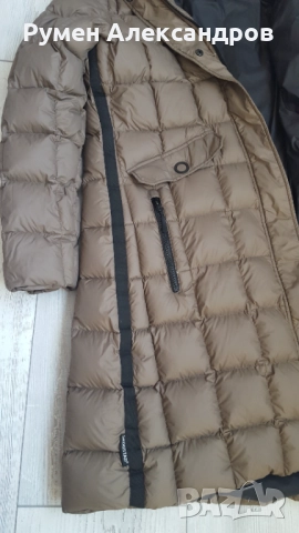 Зимно дълго пухено яке с качулка SKOGSTAD р-р 44-L, снимка 13 - Якета - 51866928