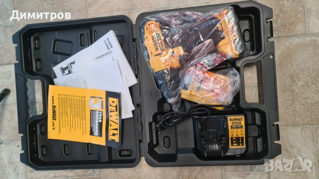 Оригинален винтоверт DEWALT, снимка 6 - Винтоверти - 54059026