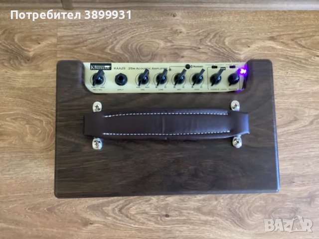 Kinsman 25W Amp Acoustic Guitar and Mic / Усилвател Kinsman KAA25 За Ел-Акустична Китара и Микрофон, снимка 2 - Други - 46885531