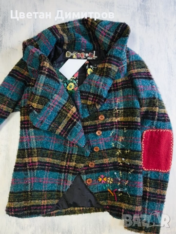 desigual зимно дамско сако, палто,M размер, снимка 3 - Якета - 53163174