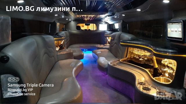 Лимузина под наем Hummer H2 KRYSTAL superstretch , снимка 8 - Други - 45317832