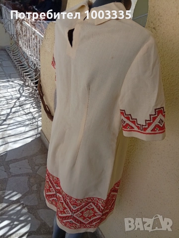Етнографска риза с ръчна везба , снимка 6 - Ризи - 53810258