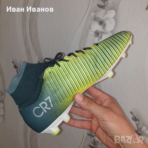 бутонки Nike Mercurial Victory VI CR7 DF FG номер 44,5-45, снимка 9 - Футбол - 46103868