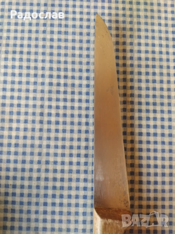 Български стар нож, снимка 6 - Ножове - 54160129