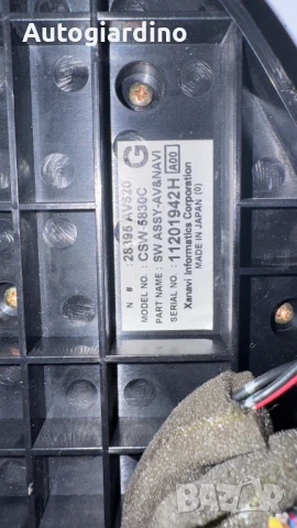 Климатичен блок / панел / табло зa Nissan Primera - 11201942H / 28395 AV620, снимка 2 - Части - 50725974